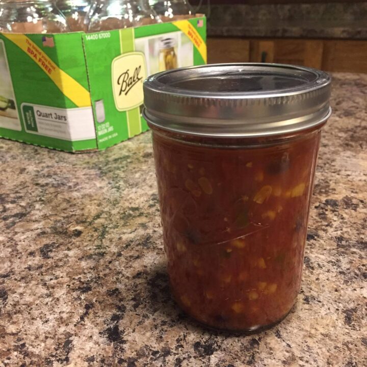 Salsa with Black Beans and Corn