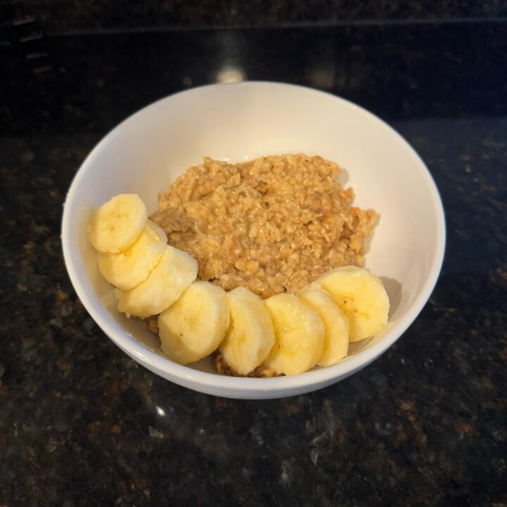 Peanut butter oatmeal