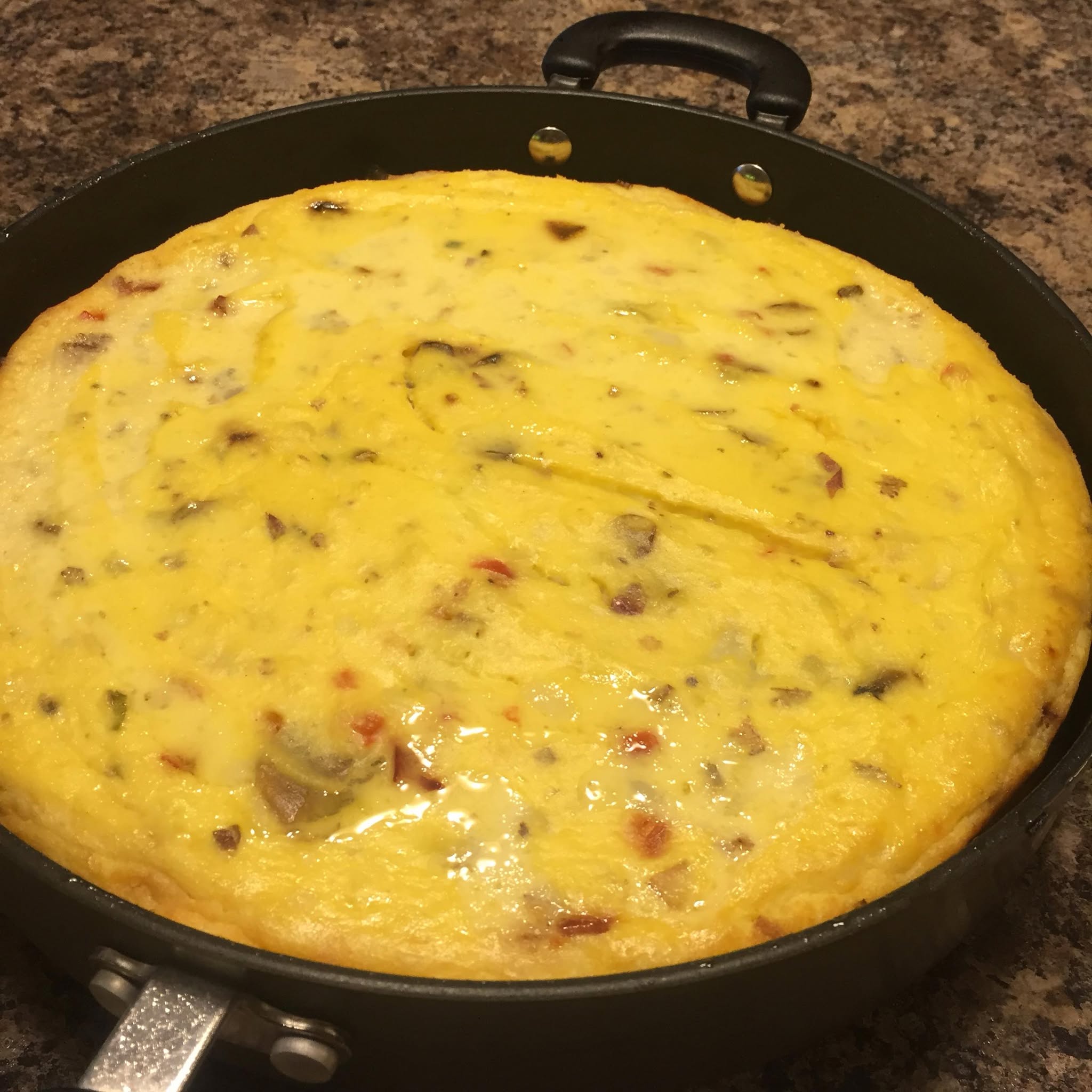 Baked Mashed Potato Quiche