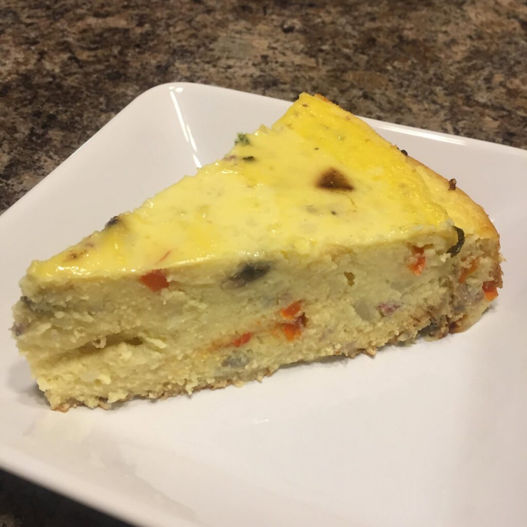 Baked Mashed Potato Quiche