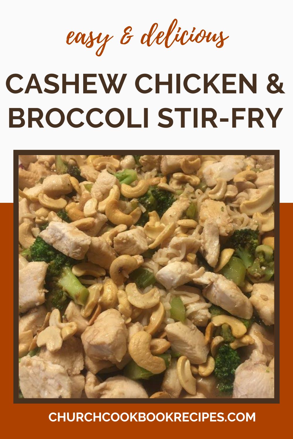 Cashew Chicken & Broccoli Stir-Fry