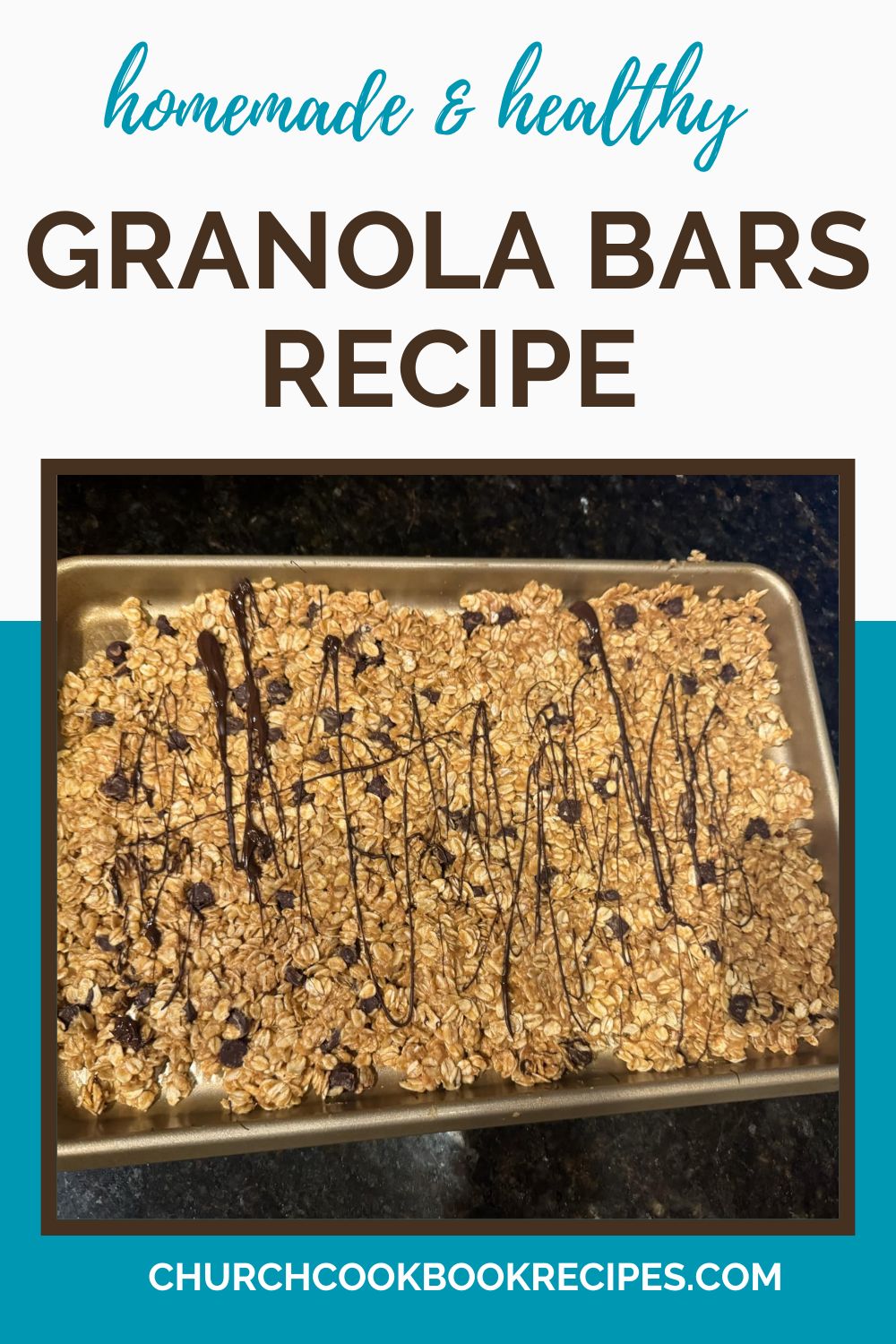 Homemade granola bars