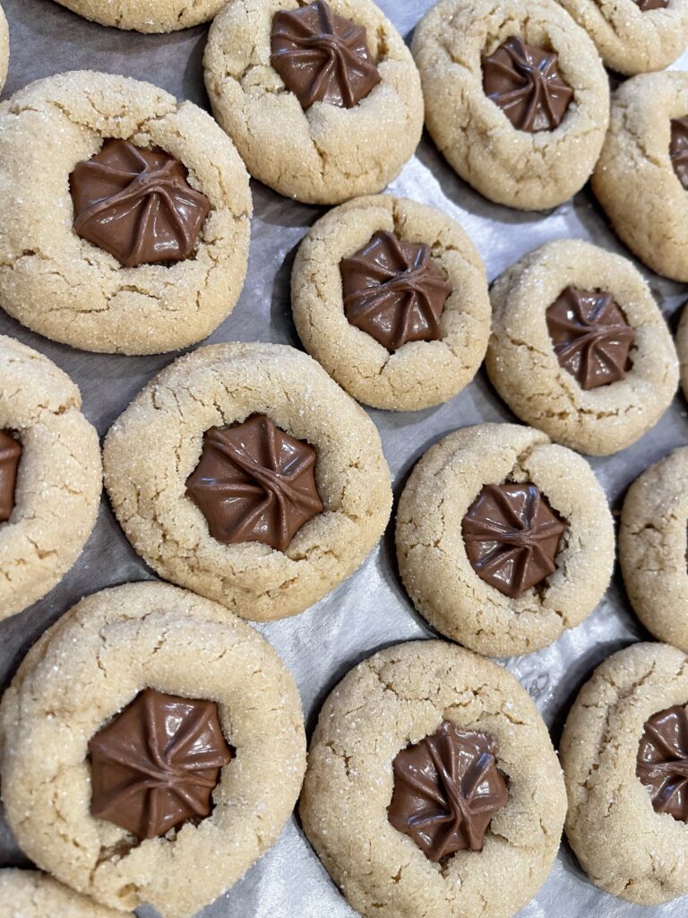 peanut butter star cookies