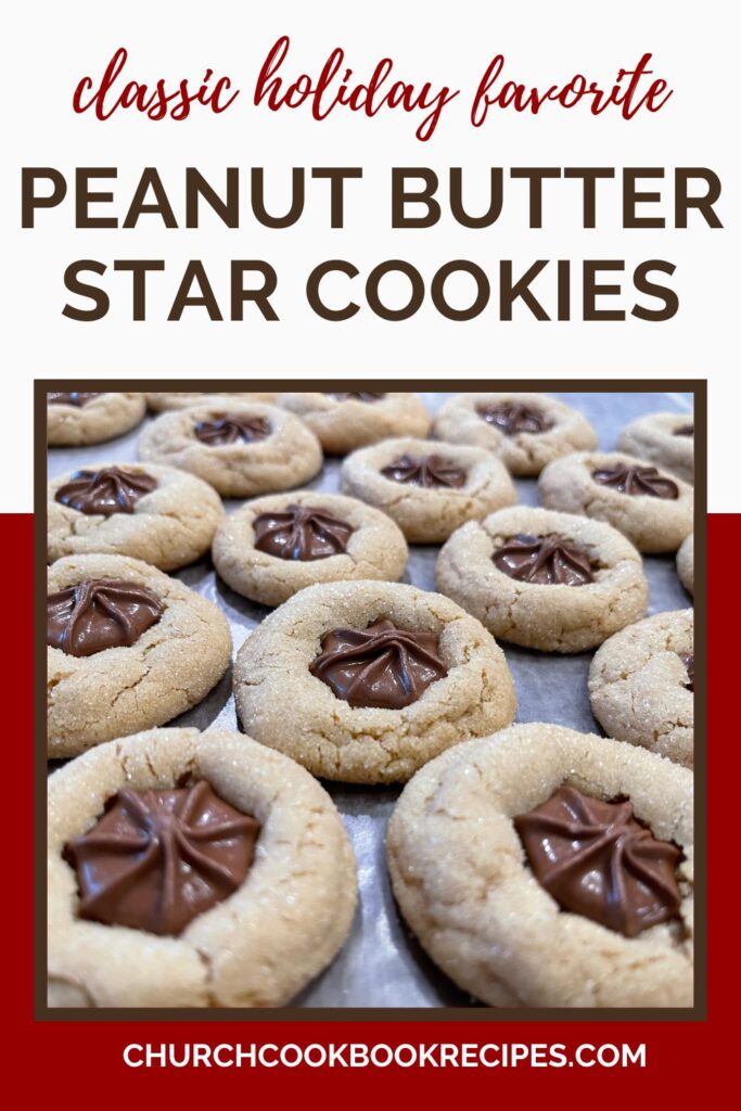 Peanut Butter Star Cookies Recipe