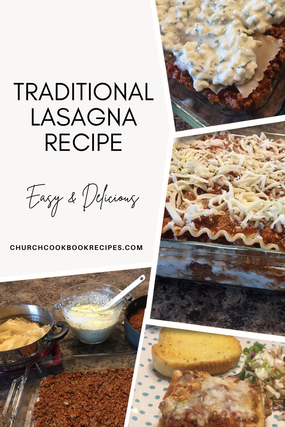 Traditional Lasagna Recipe