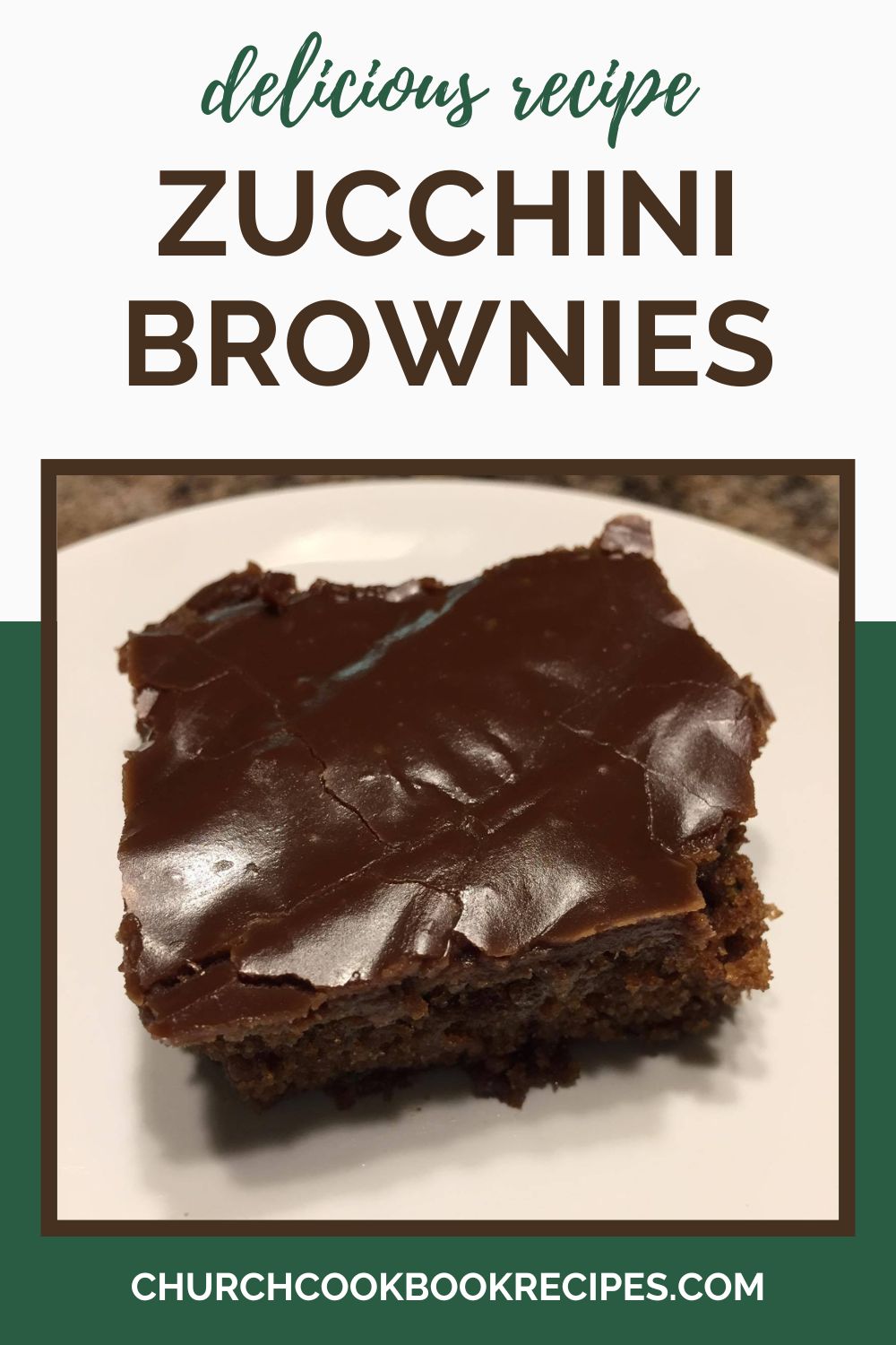 Zucchini Brownies