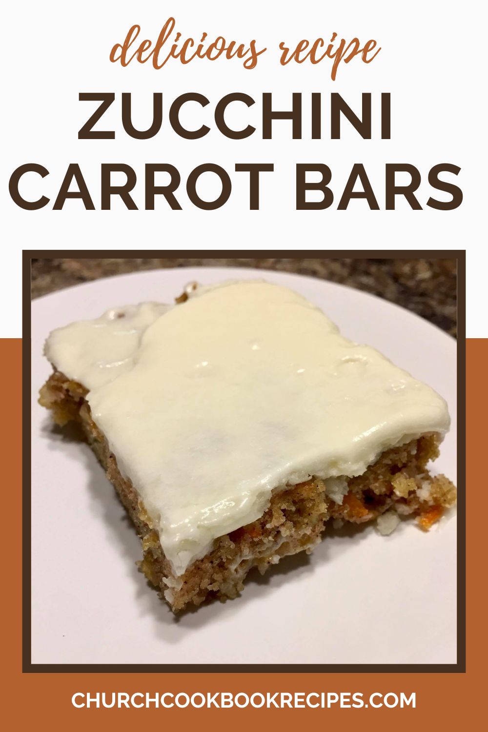 Zucchini Carrot Bars Recipe