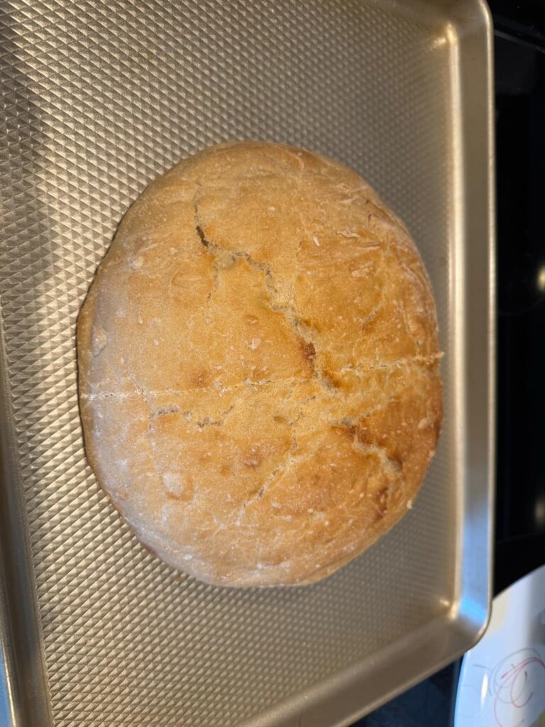 4 ingredient Homemade bread