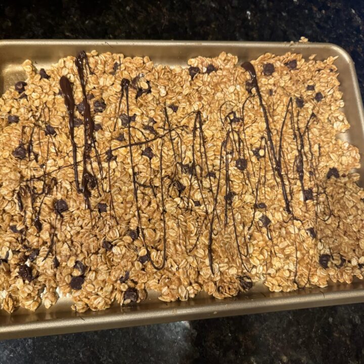 Homemade granola bar